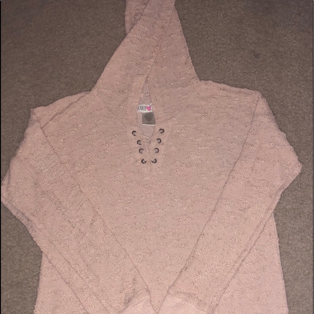SOLD 🚫Two Cute Kandy ❤️ Kiss Shirts with Hoodies! - Picture 2 of 7